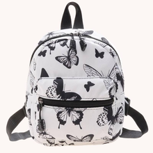 Load image into Gallery viewer, Animal Print Nylon Backpack
