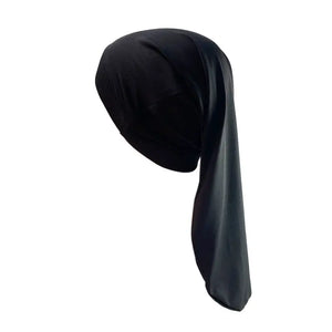 Unisex Spandex Long Tail Bonnet Cap