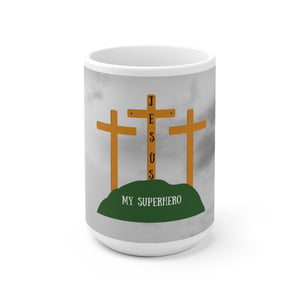 My Super Hero "Jesus" Motivational Ceramic Mug (EU)