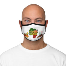 Load image into Gallery viewer, Kwanzaa Fitted Polyester Face Mask
