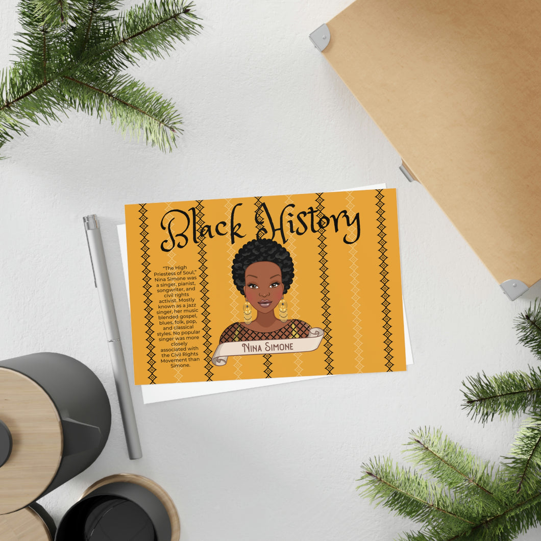 Postcards (10pcs) Black History Nina Simone