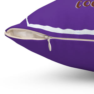 Gingerbread Pillow Purple