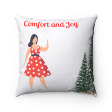 Load image into Gallery viewer, Comfort &amp; JoySpun Polyester Square Pillow Case
