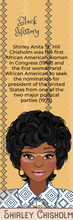 Load image into Gallery viewer, Black Female Activist Bookmarks. Series 1
