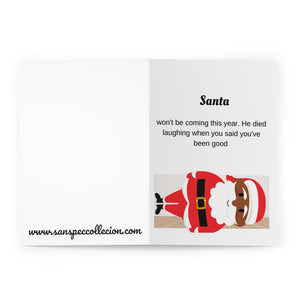 Greeting Cards (5 Pack) Santa Won't Be Coming