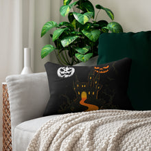 Load image into Gallery viewer, I Know... Halloween Pillow
