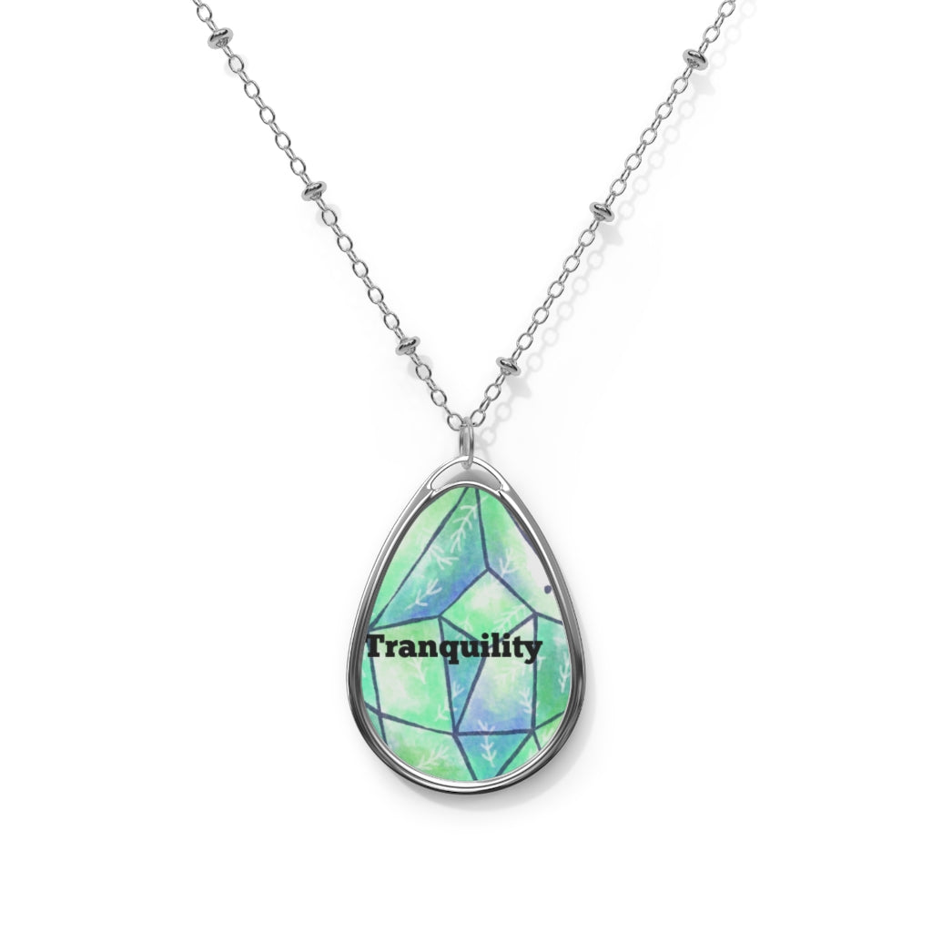 Tranquility Oval Necklace
