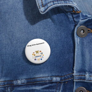 Hanukkah Custom Pin Buttons