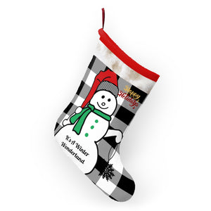 Christmas Stockings Snowman
