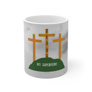 My Super Hero "Jesus" Motivational Ceramic Mug (EU)