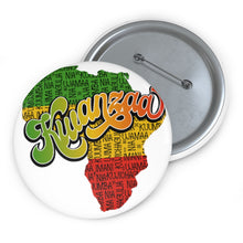 Load image into Gallery viewer, Kwanzaa Custom Pin Buttons
