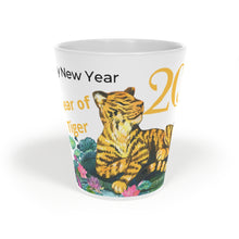 Load image into Gallery viewer, Year of the Tiger Latte Mug, 12oz
