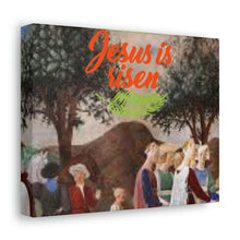 Load image into Gallery viewer, Jesus is Risen High-Quality Canvas Gallery Wraps
