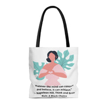 Load image into Gallery viewer, Your Mind Can Achieve AOP Tote Bag
