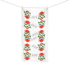 Load image into Gallery viewer, Holiday Owl Standard Towel
