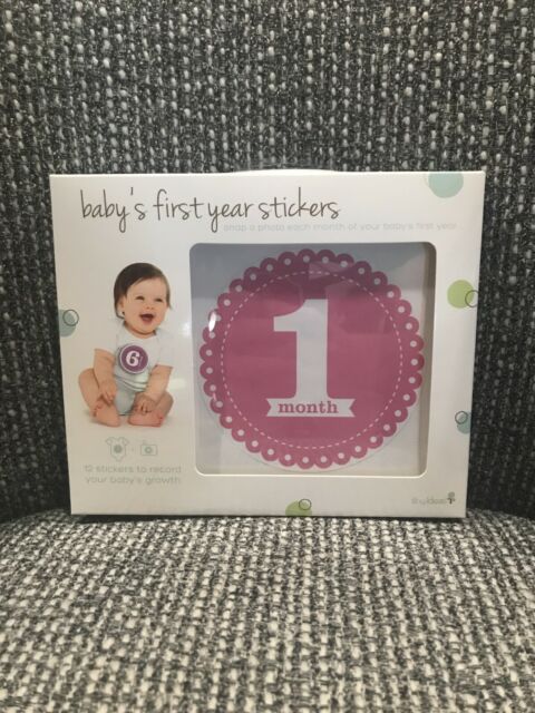 Tiny Ideas Baby’s First Year Stickers