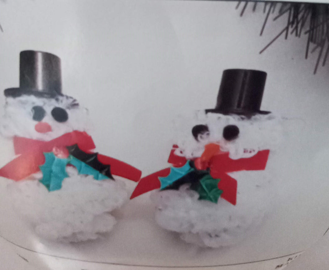 TIny Treasures Formal Snowmen Ornaments