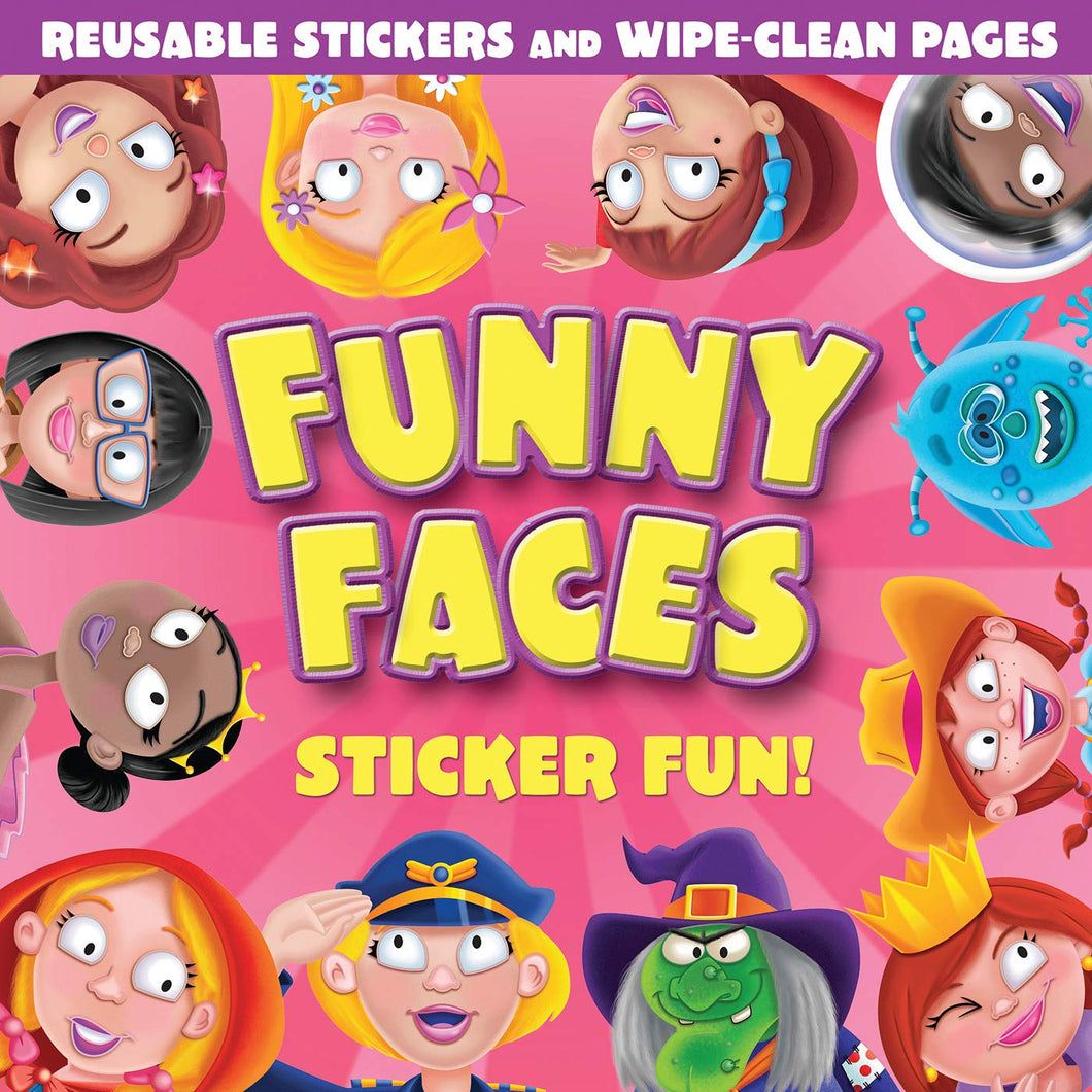 Funny Faces Sticker Fun!
