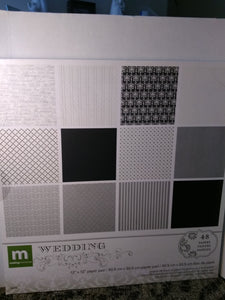 Wedding Paper Pad by Making Memories - Sanspec Collection
