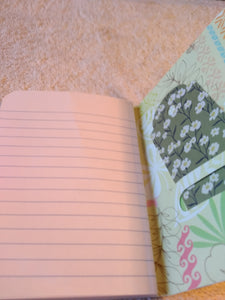 Mini Composition Notebook Baby Ducks Altered
