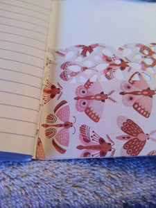 Mini Composition Notebook Mirror Bird Altered