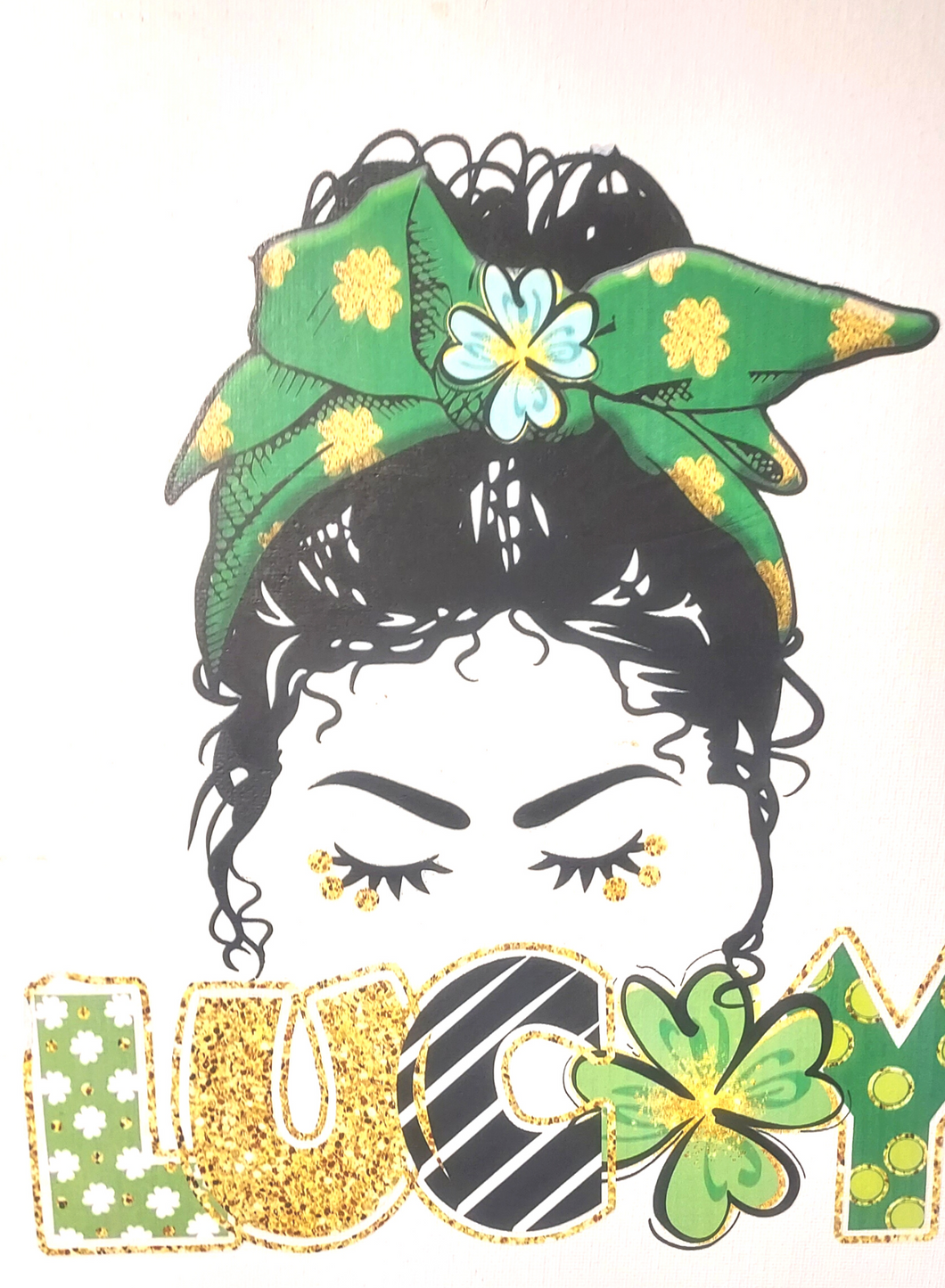 St. Patrick's Day - A Lucky Lady Canva