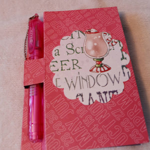 Mini Pink Post It Note Notepad