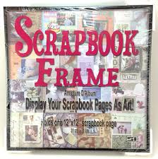 Scrapbook Frame Red 12x12 - Sanspec Collection