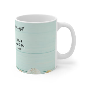 " WHAT DOES THE FOX SAY" Holiday Ceramic Mug (EU)