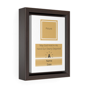 Memorable Picture Vertical Framed Premium Gallery Wrap Canvas