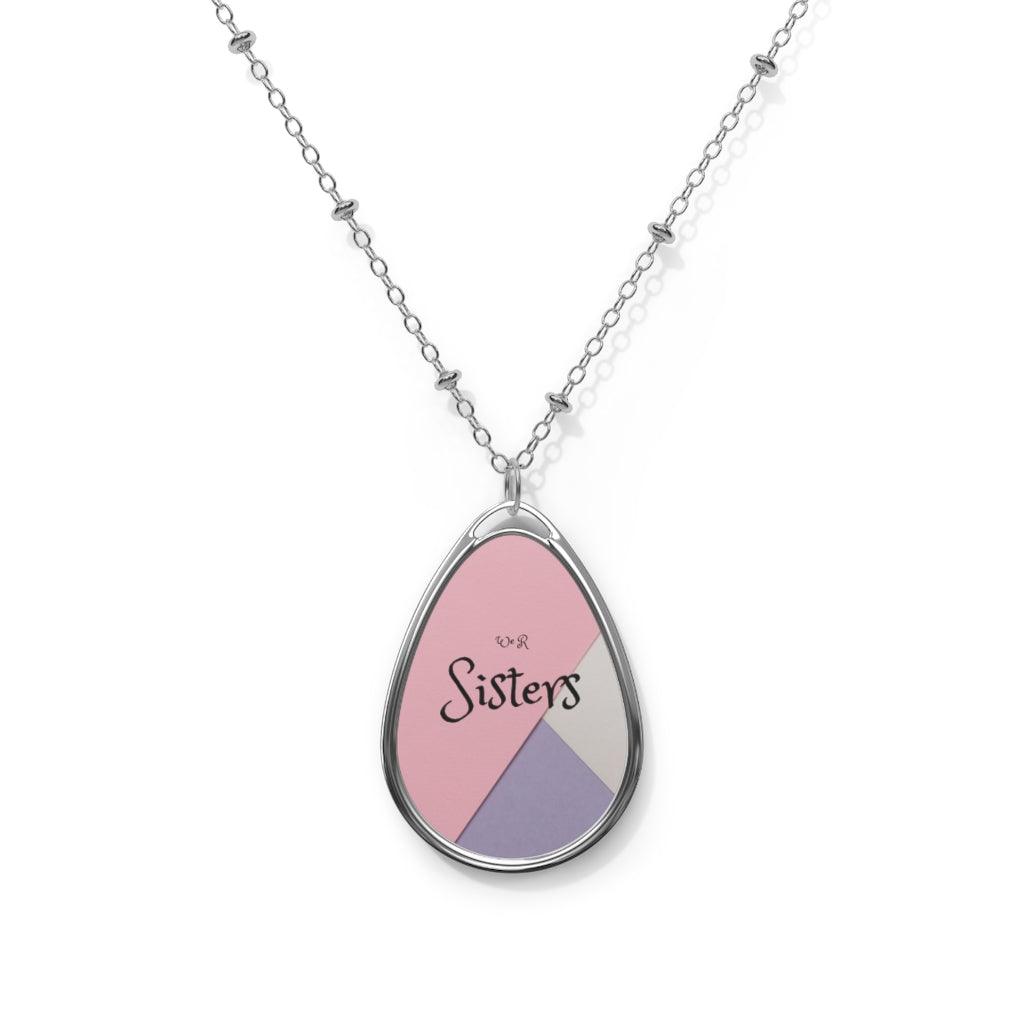 Sister Oval Necklace