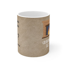 Load image into Gallery viewer, Grandma Sez White Ceramic Mug For Every Problem
