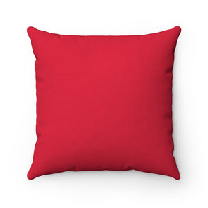Gingerbread Pillow Red