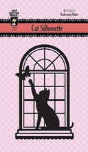 Load image into Gallery viewer, CAT SILHOUETTE EMBOSSING FOLDER
