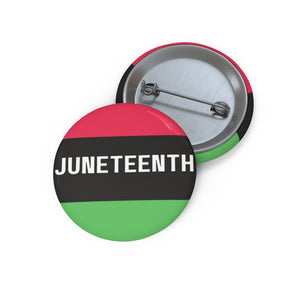 Juneteenth Pin Buttons