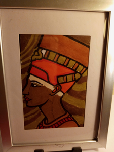 Framed Picture Egyptian Queen Neferititi