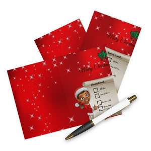 Greeting Cards (5 Pack) Naughty and Nice List