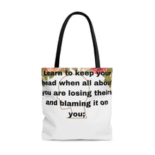 Load image into Gallery viewer, Rudyard Kipling &quot;If&quot; AOP Tote Bag
