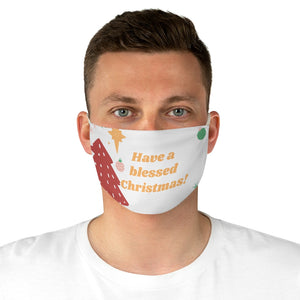 Have a blessed Christmas Face Mask