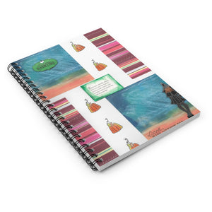 Happy Haunting Spiral Notebook - Ruled Line