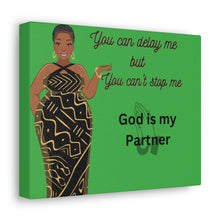 Load image into Gallery viewer, &quot;God is My Partner&quot; Canvas Gallery Wraps
