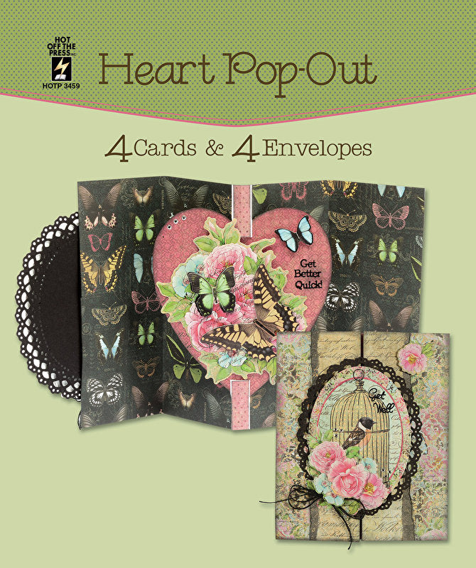 DIY HEART POP-OUT DIE-CUT CARDS (4-PACK)