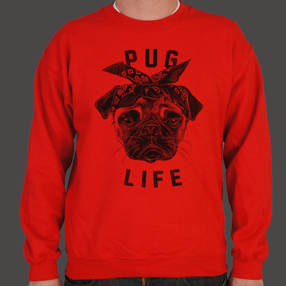 Pug Life Dog Sweater (Mens)
